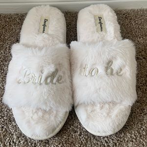 Bride to be slippers